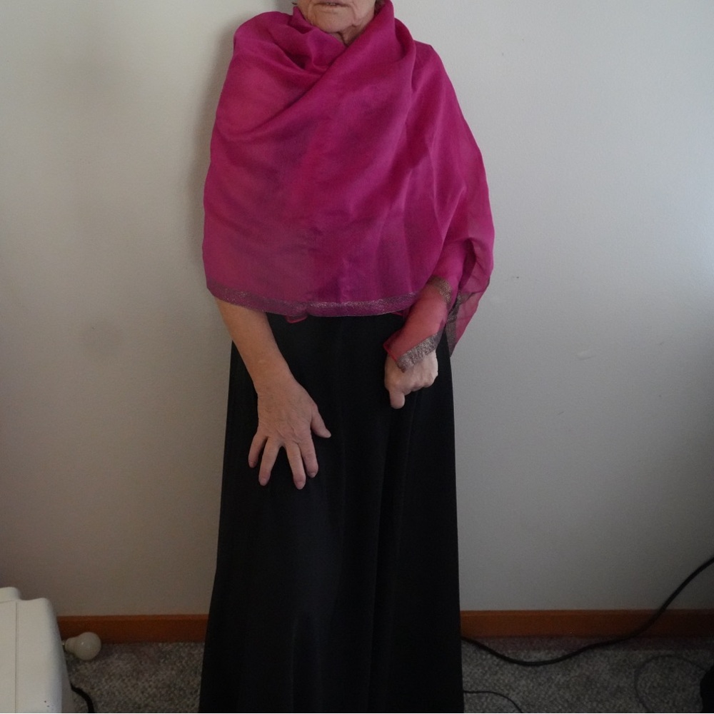 Elegant Pink Shawl for Women